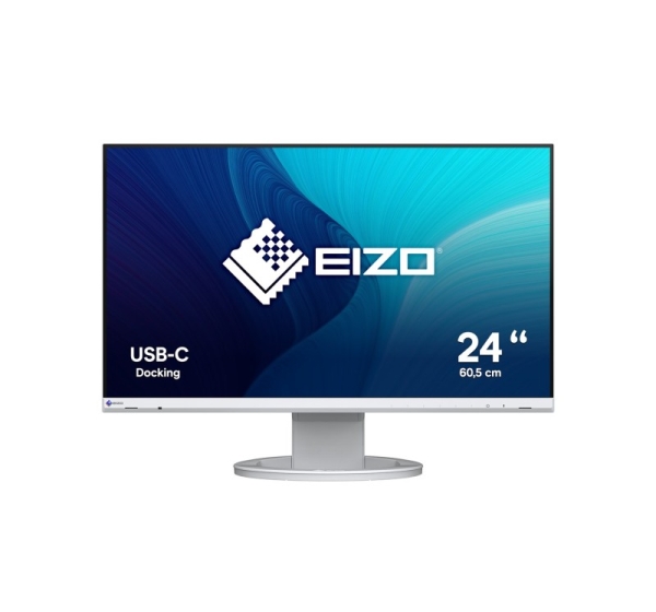 EIZO FlexScan EV2480-WT computer monitor 60.5 cm (23.8") 1920 x 1080 pixels Full HD LCD White