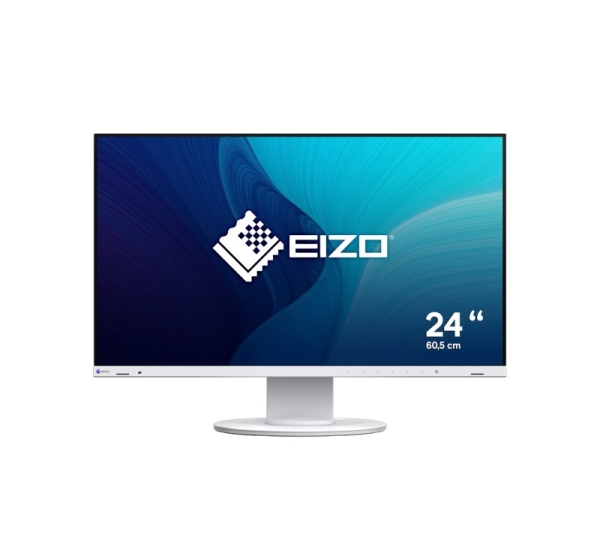 EIZO FlexScan EV2400R-WT computer monitor 60.5 cm (23.8") 1920 x 1080 pixels Full HD LCD White