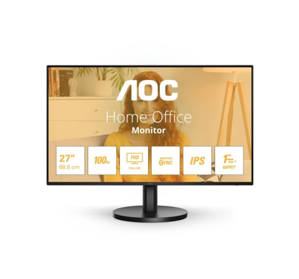 AOC B3 27B3HA2 LED display 68.6 cm (27") 1920 x 1080 pixels Full HD Black
