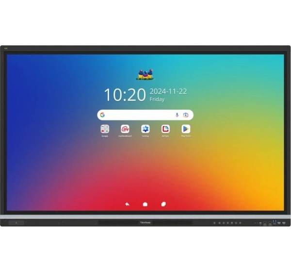 Viewsonic IFP5551 Display interactive whiteboard 139.7 cm (55") 3840 x 2160 pixels Touchscreen Black