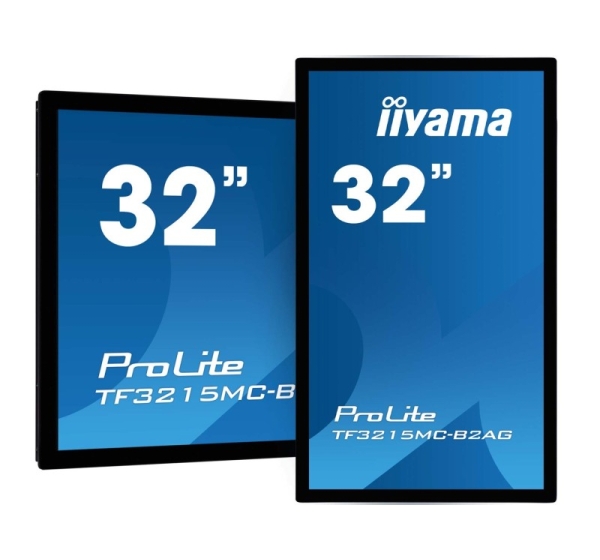 iiyama ProLite TF3215MC-B2AG computer monitor 80 cm (31.5") 1920 x 1080 pixels Full HD LED Touchscreen Kiosk Black