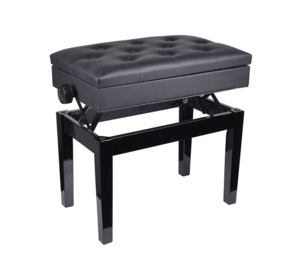 V-TONE BENCH 2 BK piano bench with storage
