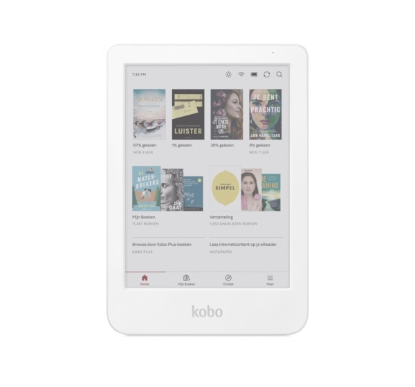 Kobo Clara Colour e-book reader Touchscreen 16 GB Wi-Fi White