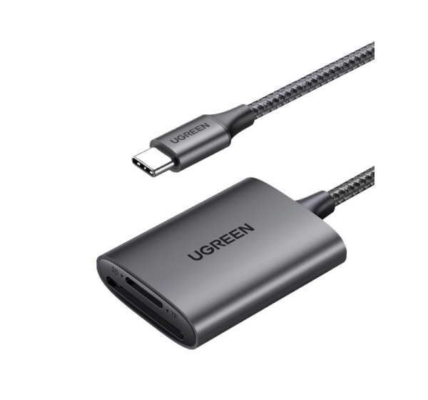 Ugreen SD/TF Card Reader Ugreen CM401 USB C 5Gb/s - Grey