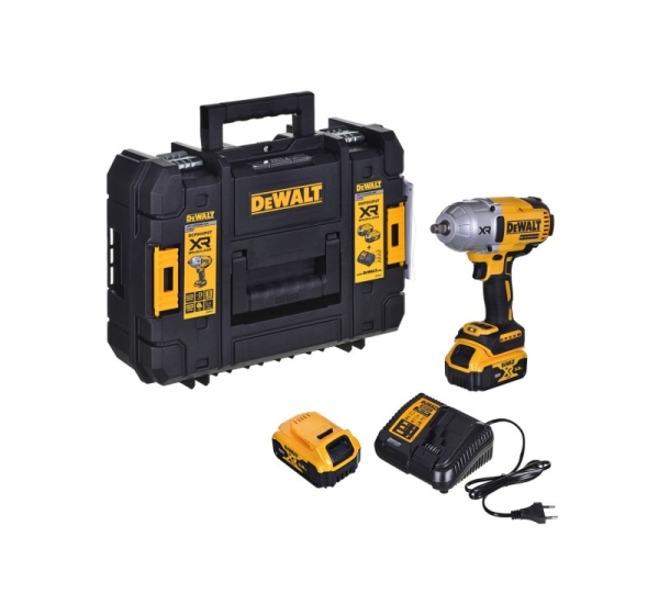 Impact wrench 1/2" 18V 2x5.0Ah DCF900P2T-QW DEWALT