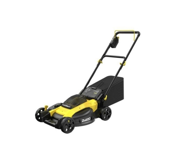 Aku lawn mower. with mulching function