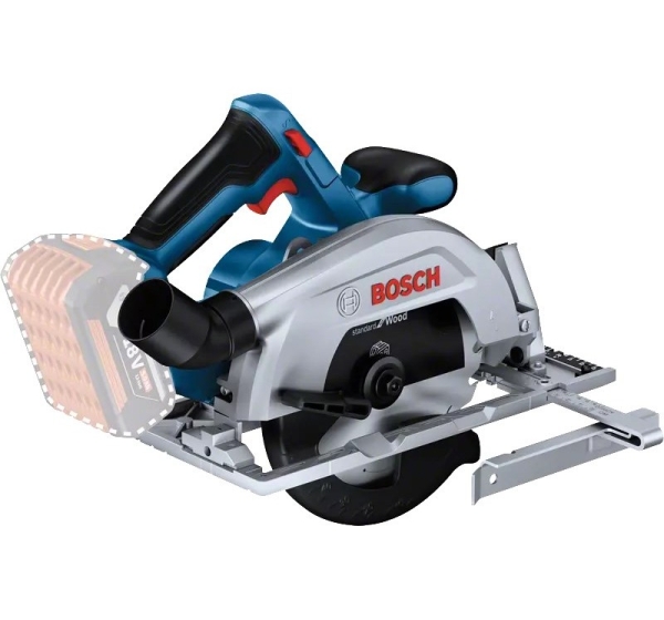 Bosch GKS 185-LI 16.5 cm Black, Blue, Grey 5000 RPM