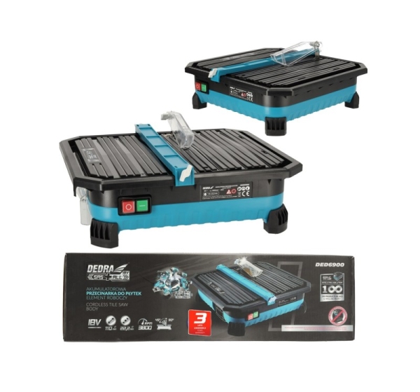 Dedra 18V cordless tile cutter