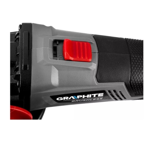 Graphite Energy+ 18V Li-Ion brushless cordless angle grinder 125 mm blade without battery
