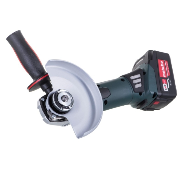 Angle grinder METABO W 18 LTX 150 QUICK (600404650) + metaBOX 165 L case Green, Black