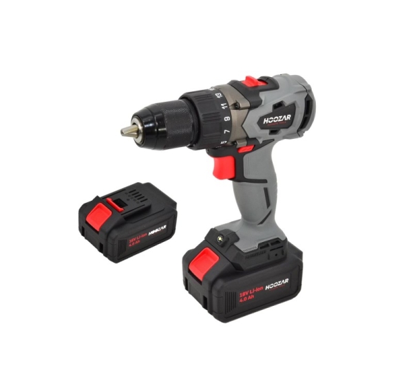 HOOZAR WKRĘTARKA 18V 2x4.0Ah 60Nm CD60BL-M2