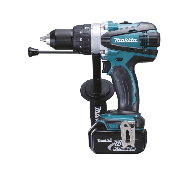 Makita DHP458RTJ drill 2000 RPM Black, Blue
