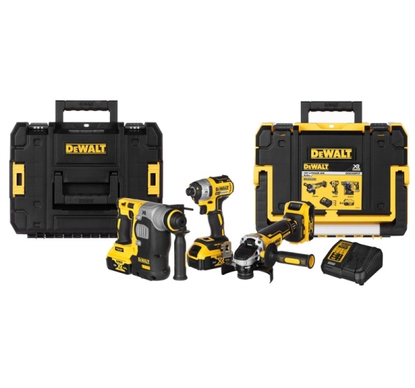 POWER TOOL COMBO KIT DEWALT DCK305P3T (DCF887+DCH273+DCG405)