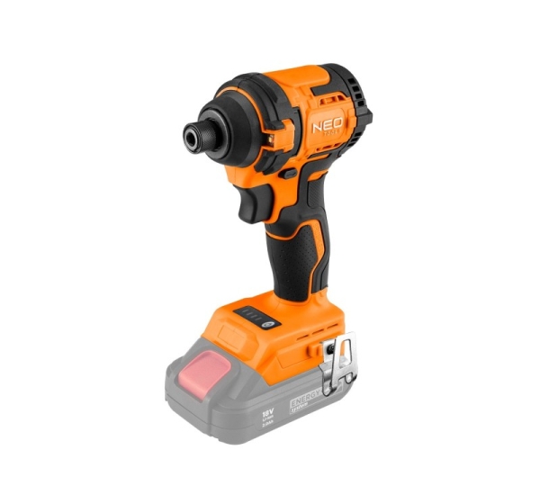 Brushless Impact Driver 18V, 300Nm, 1/4" hex, compact, Energy+, without battery