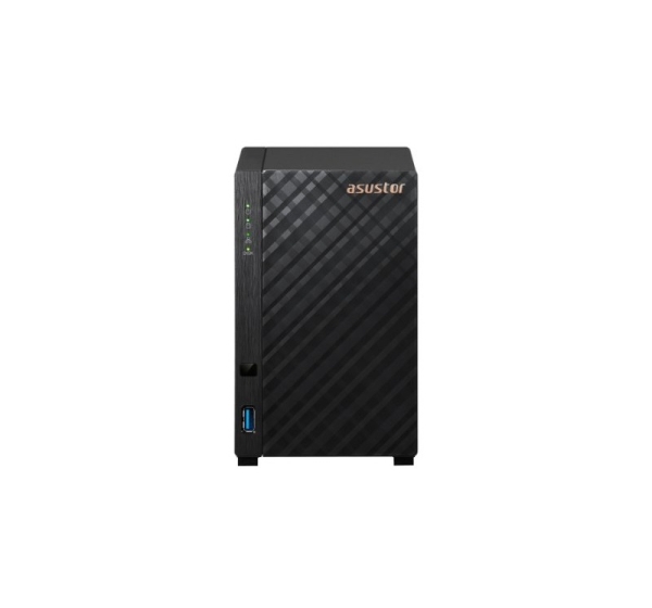 Asustor AS1202T NAS/storage server Tower Realtek 1 GB DDR4 0 TB ADM Black
