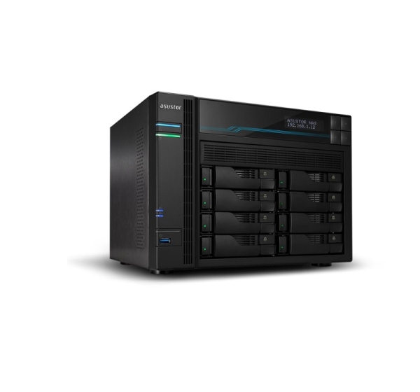 Asustor AS6508T NAS Tower Intel Atom® C3538 8 GB DDR4 0 TB ADM Black