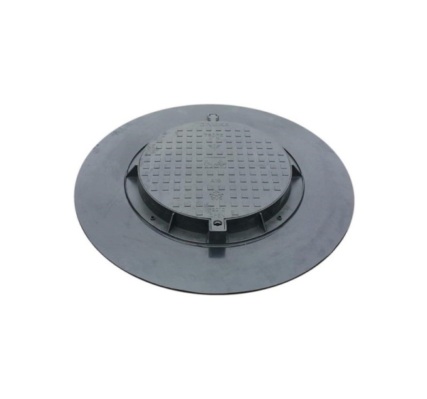 GARDEN SEWER COVER 780PE-B-PL1 A15 BLACK