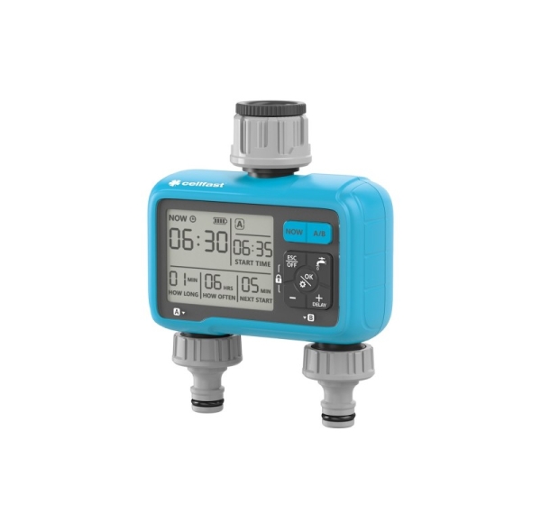 CELLFAST STEROWNIK NAWADNIANIA ELEKTRONICZNY CHRONOS 2-SEKCYJNY /CELLPRO