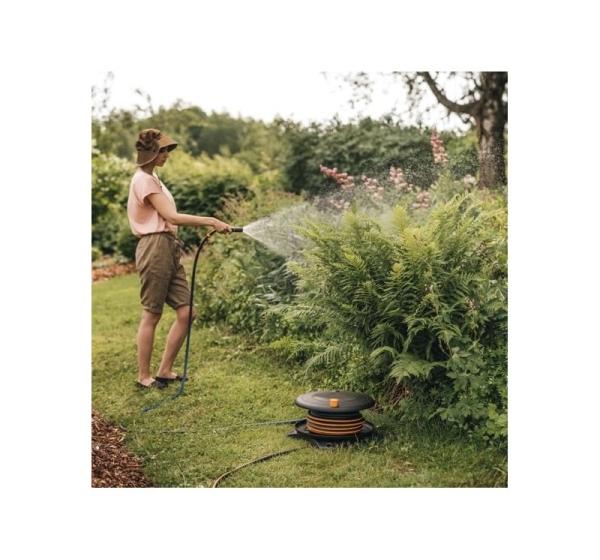 FISKARS HOSE REEL SOLID L 1/2" 30m WATERWHEEL