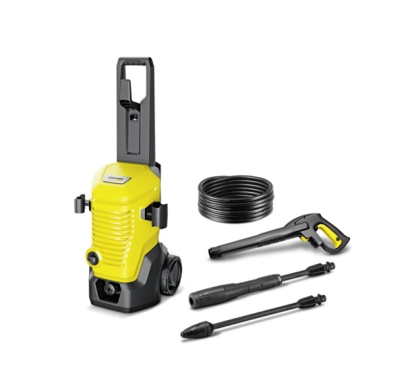 Kärcher K 4 WCM pressure washer Upright Electric 420 l/h 1800 W Black, Yellow
