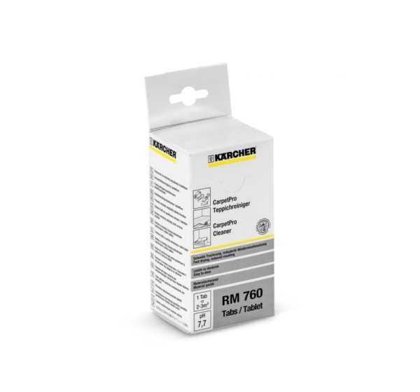 KARCHER WASHING POWDER FOR CARPETS AND UPHOLSTERY RM760 TABLETS 200 pcs.