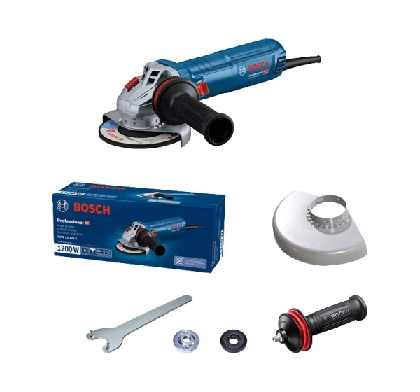 BOSCH ANGLE GRINDER 125mm 1200W GWS 12-125 S