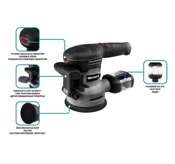 Graphite 59G349 floor polisher/sander