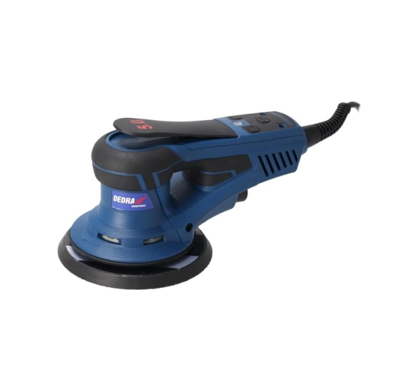 Orbital sander with 350W power and 150mm diameter