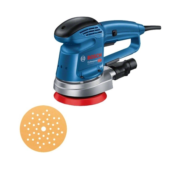 Bosch GEX 34-125 Orbital sander 12000 RPM 24000 OPM Blue 340 W