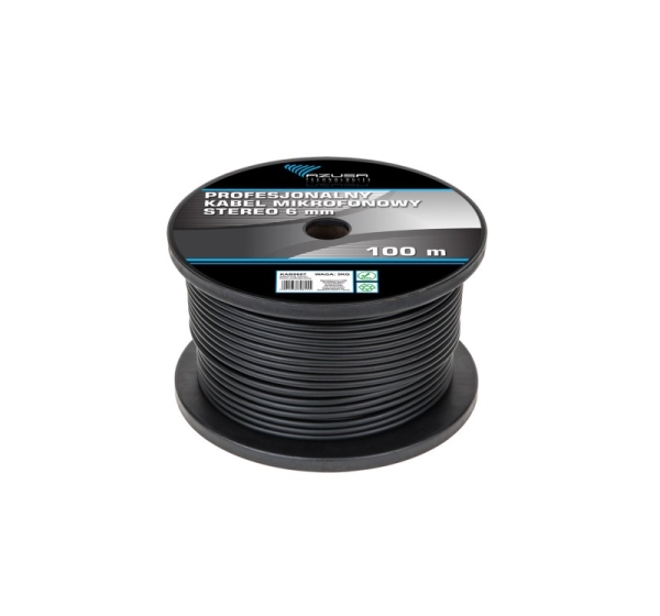 Kabel mikrofonowy stereo 6mm profesjonalny