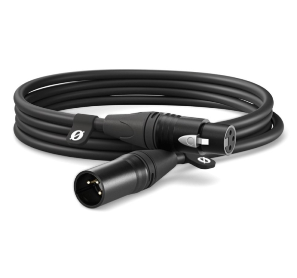 RØDE XLR3M audio cable 3 m XLR Black