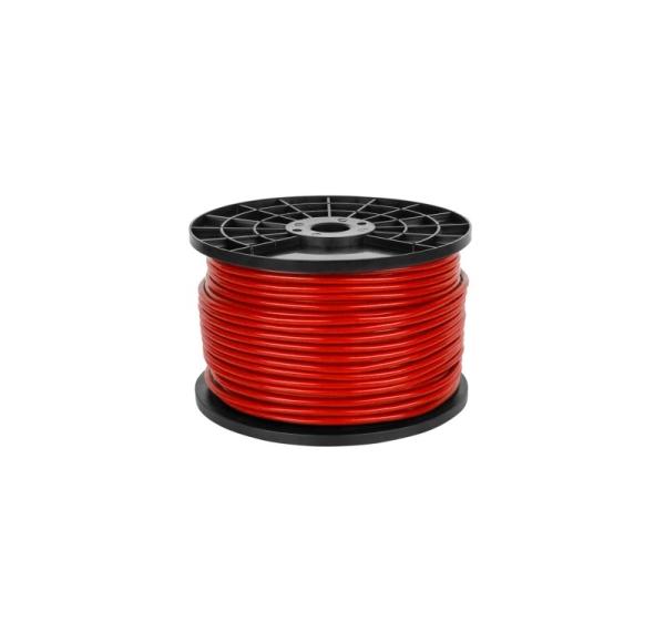 Kabel mikrofonowy stereo 6mm czerwony