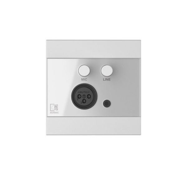 AUDAC WP205/W wall plate/switch cover White