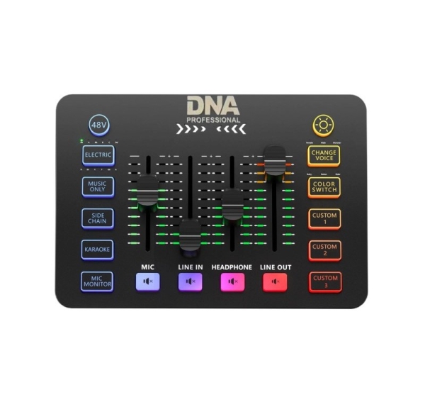DNA Professional SC ONE - 2-channel analogue mixer with built-in sound effects