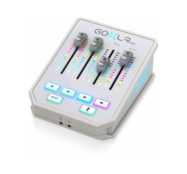 TC Helicon GO XLR Mini-WH Mikser / sampler do streamingu biały