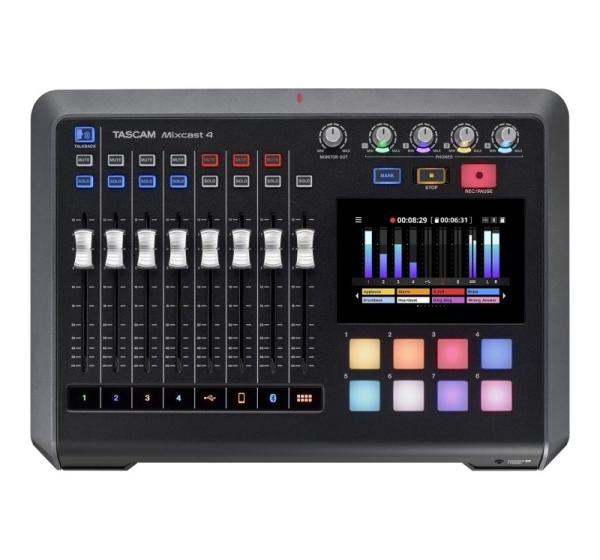 Tascam Mixcast 4 - mixer for podcast recording