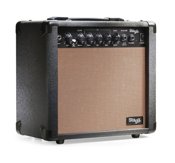 Stagg 15 AA DR EU - combo akustyczne 15 W z reverbem