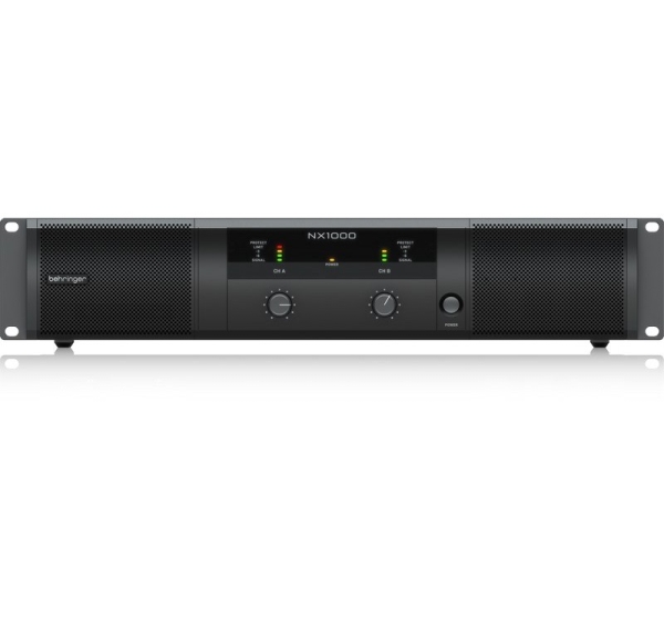 Behringer NX1000 audio amplifier Performance/stage Black
