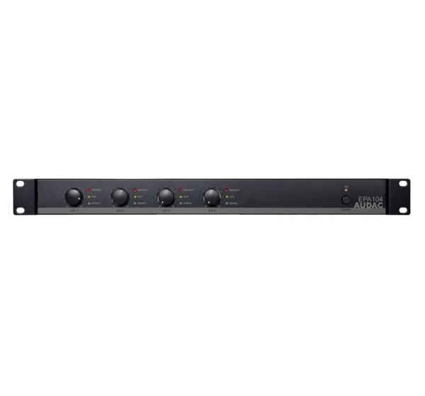 Four-channel amplifier AUDAC EPA104
