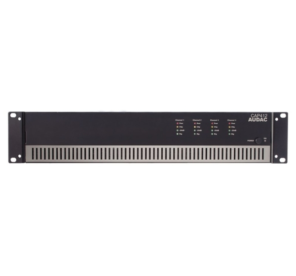 Audac CAP412 four-channel power amplifier 4 x 120 W 100V