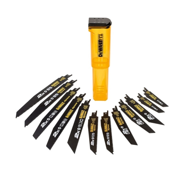 DEWALT Sabre Saw Blades - Set of 12