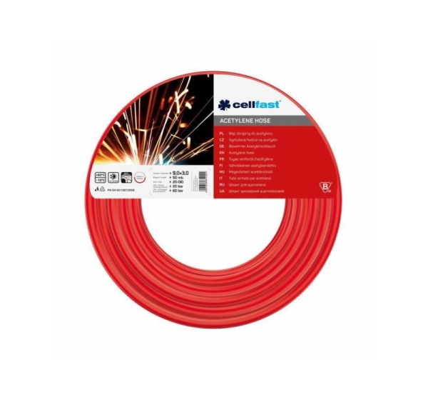ACETYLENE HOSE 9*3 50MB