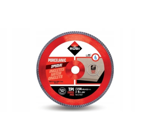 RUBI Diamond Blade 230mm TPI SUPERPRO
