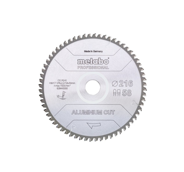 Metabo 628443000 circular saw blade 21.6 cm 1 pc(s)