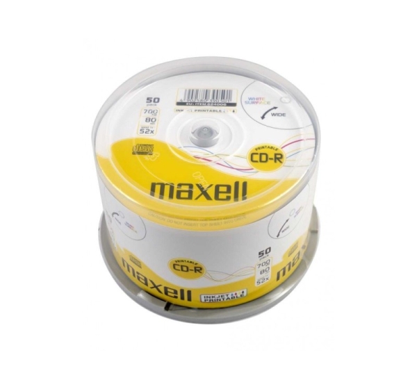 Maxell CD-R 80/700MB XL 52x 50p 50 pc(s)