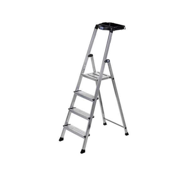 Krause Secury Folding ladder silver