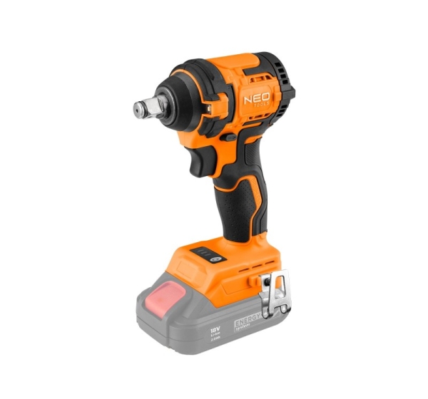 Brushless impact wrench 18V, 350Nm, 1/2", compact, Energy+, without battery
