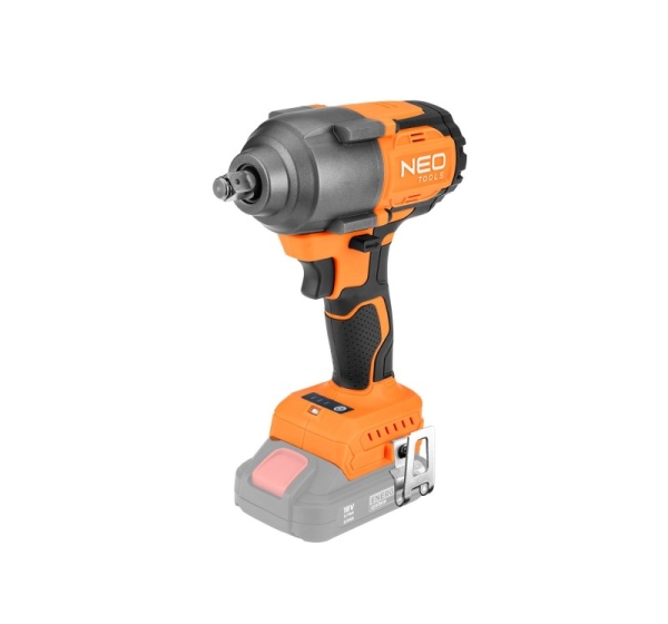 Brushless Impact Wrench 18V, 850Nm, 1/2", Energy+, w/o Battery