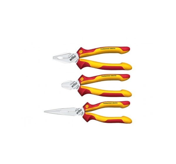 Professional electric pliers set 1000V 3-pcs