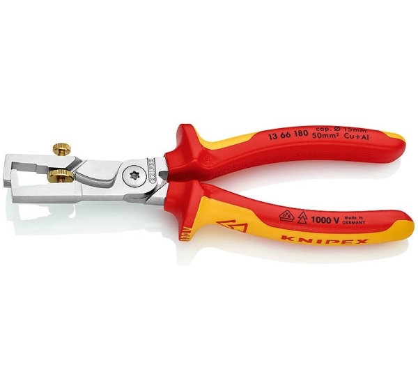 Knipex StriX Combination tool Red, Yellow